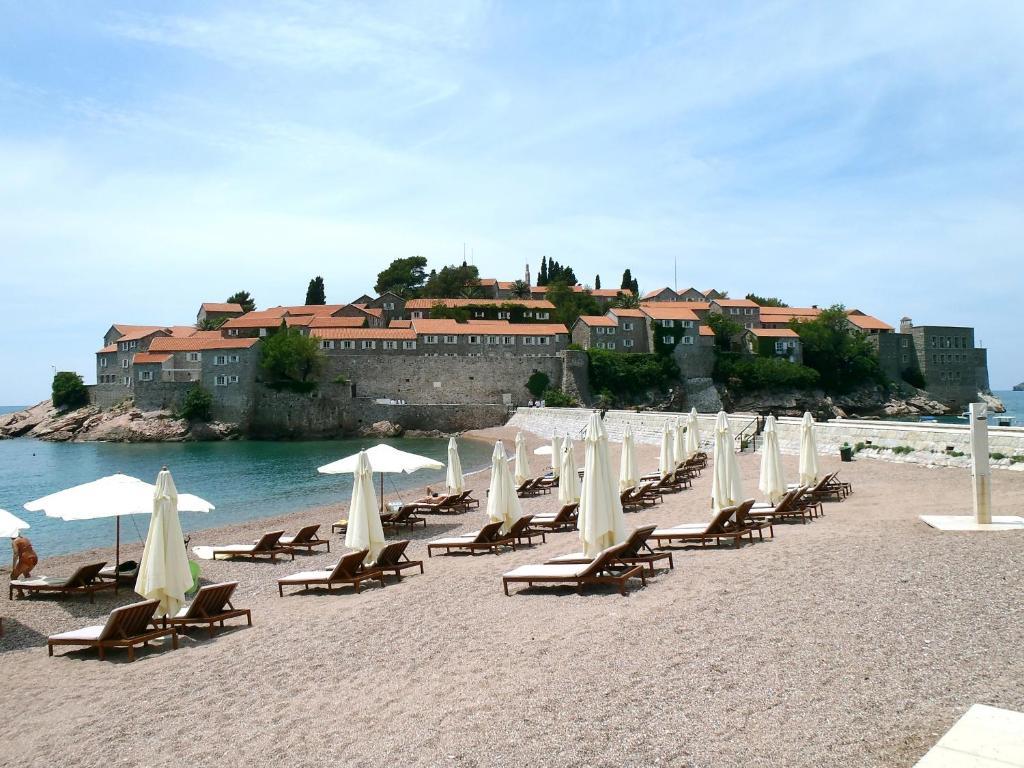 Apartments Vuksic Sveti Stefan Esterno foto